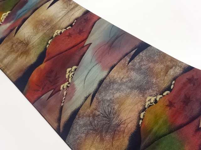 JAPANESE FUKURO OBI / WOVEN PINE